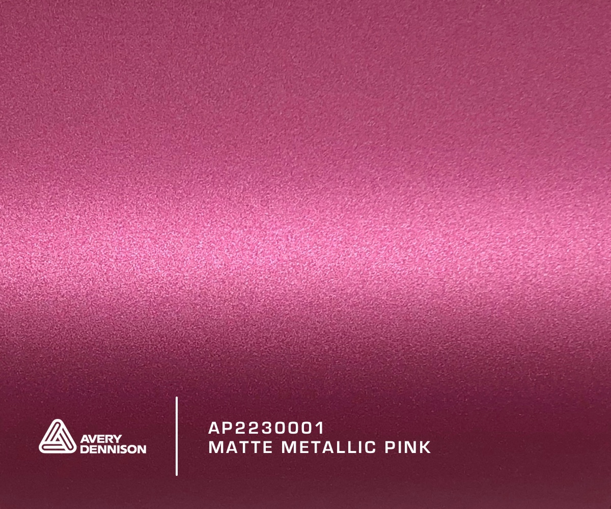 Matte Pink Metallic - Avery Dennison