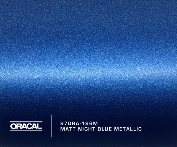Oracal 970RA-196M Matt Night Blue Metallic