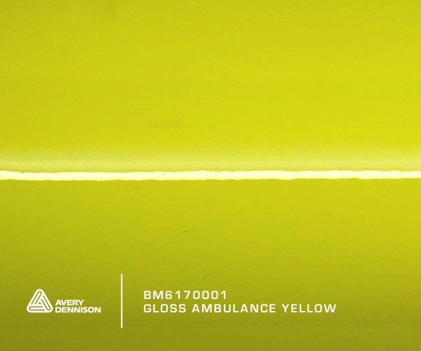 Avery Gloss Ambulance Yellow - O