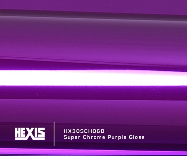 HEXIS® HX30SCH06B Super Chrome Purple Gloss