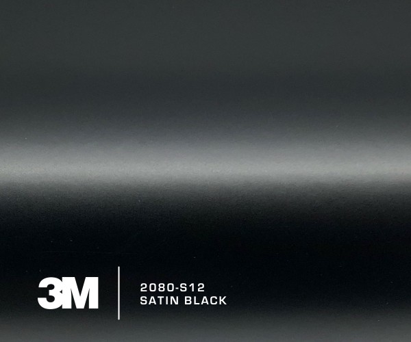 3M 2080-S12 Satin Black