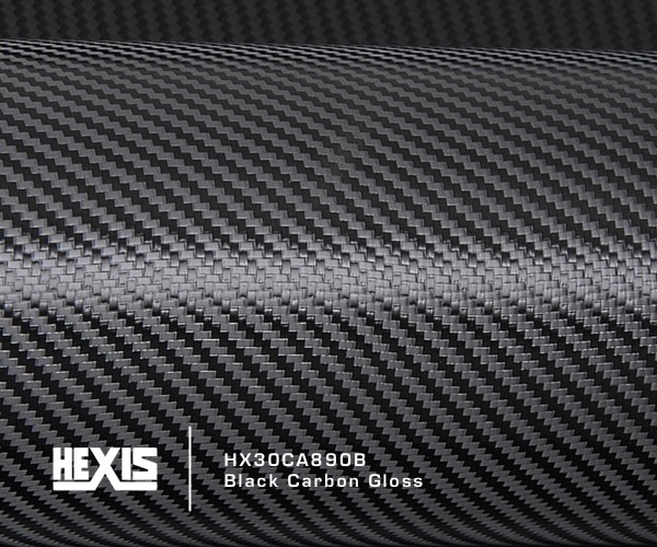 HEXIS® HX30CA890B Black Carbon Gloss
