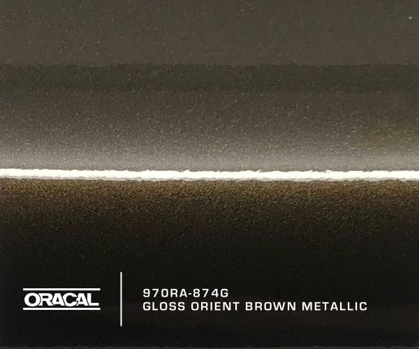 Oracal 970RA-874G Gloss Orient Brown Metallic