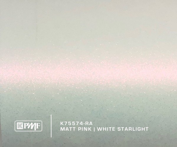KPMF K75574 Matt Pink I White Starlight