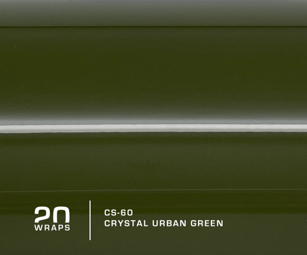 20 WRAPS CS-60 Crystal Urban Green
