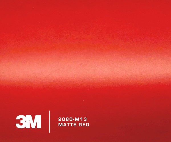 3M 2080-M13 Matte Hotrod Red