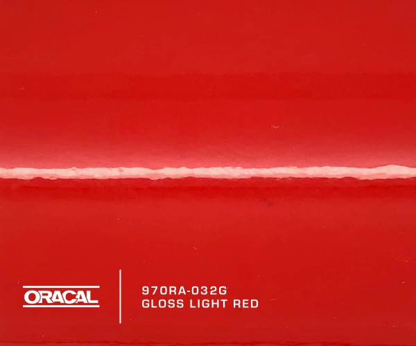 Oracal 970RA-032G Gloss Light Red