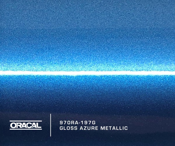 Oracal 970RA-197G Gloss Azure Metallic