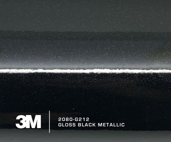 3M 2080-G212 Gloss Black Metallic