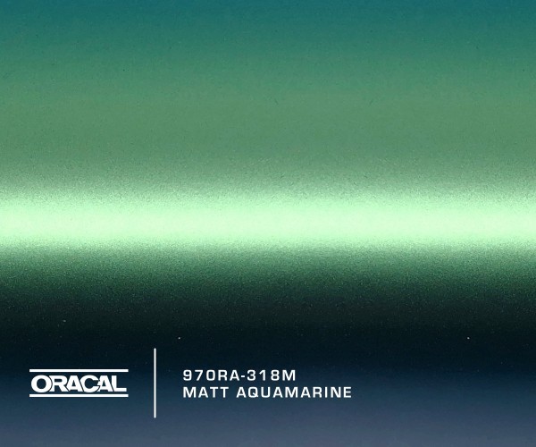 Oracal 970RA-318M Matt Aquamarine