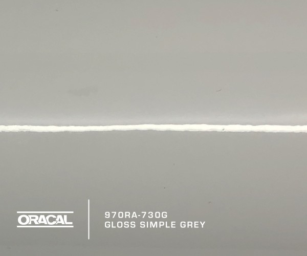 Oracal 970RA-730G Gloss Simple Grey