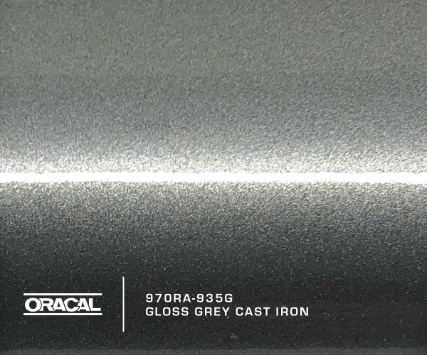 Oracal 970RA-935G Gloss Grey Cast Iron