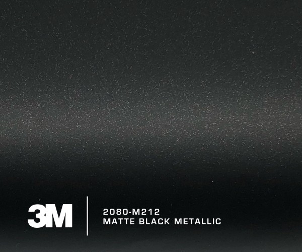 3M 2080-M212 Matte Black Metallic