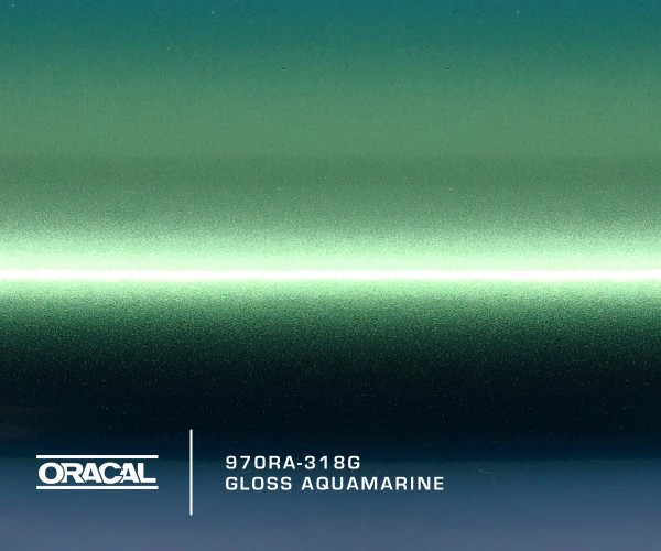Oracal 970RA-318G Gloss Aquamarine