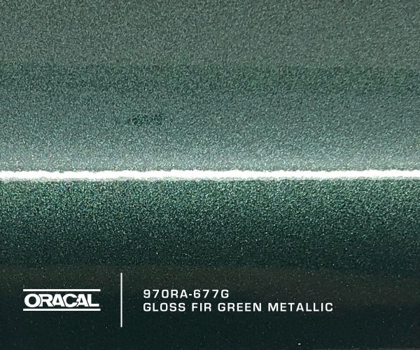 Oracal 970RA-677G Gloss Fir Green Metallic