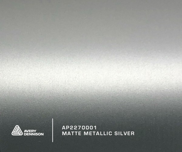 Avery Matte Silver Metallic