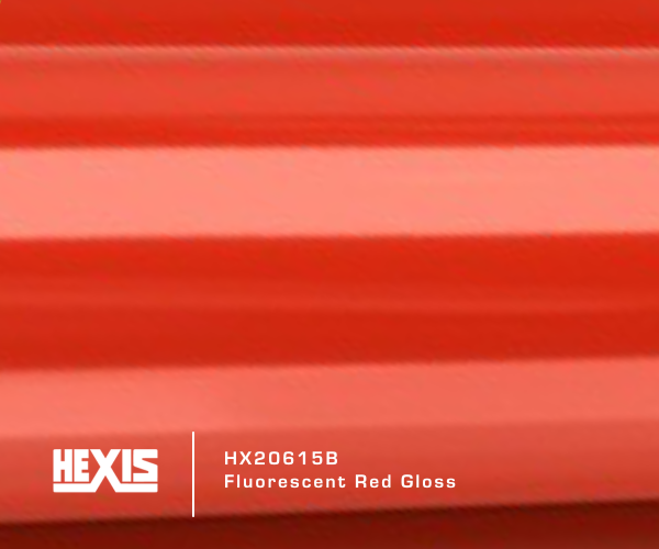 HEXIS® HX20615B Fluorescent Red Gloss
