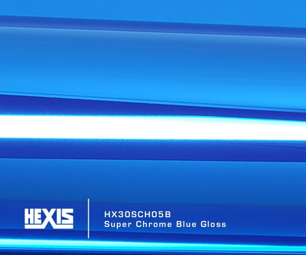 HEXIS® HX30SCH05B Super Chrome Blue Gloss