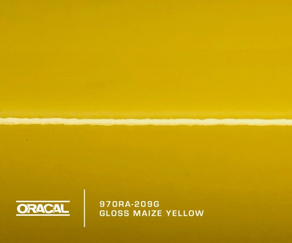 Oracal 970RA-209G Gloss Maize Yellow