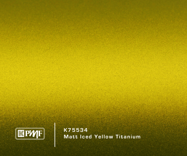 KPMF K75534 Matt Iced Yellow Titanium