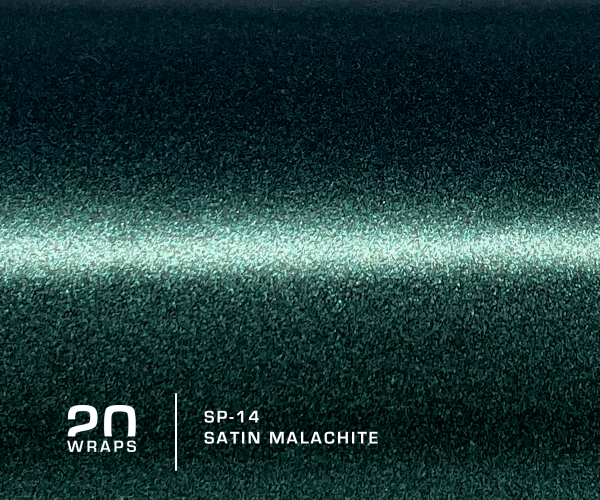 20 WRAPS SP-14 Satin Malachite