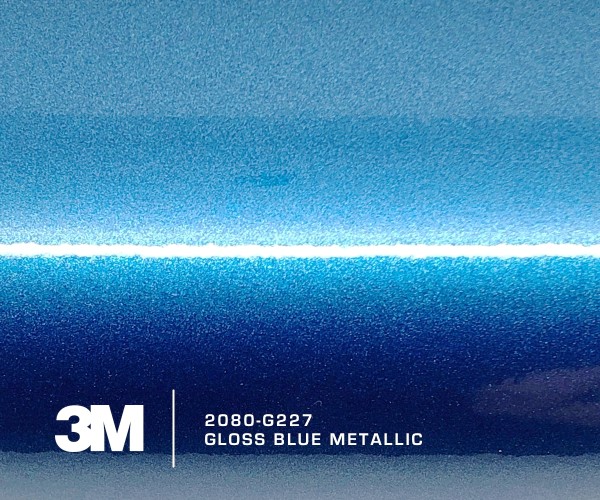 3M 2080-G227 Gloss Blue Metallic