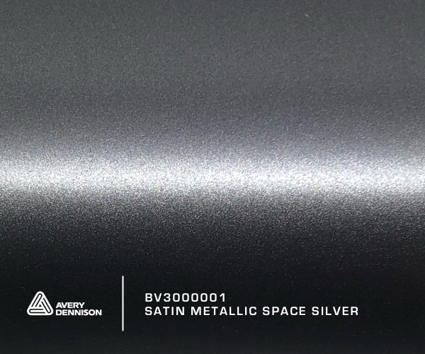 Avery Satin Metallic Space Silver