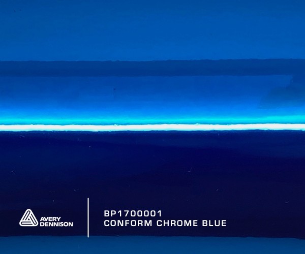 Avery Gloss Blue Conform Chrome