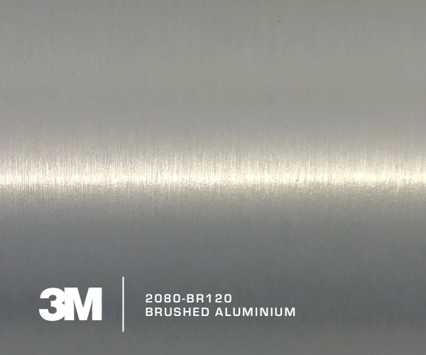 3M 2080-BR120 Brushed Aluminium