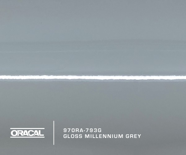 Oracal 970-793GRA | Millenniumgrau glanz (Rapid Air)