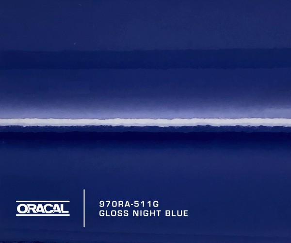 Oracal 970RA-511G Gloss Night Blue