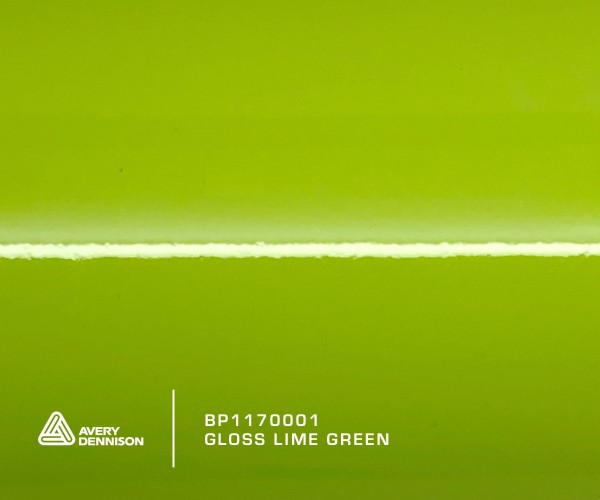 Avery Gloss Lime Green