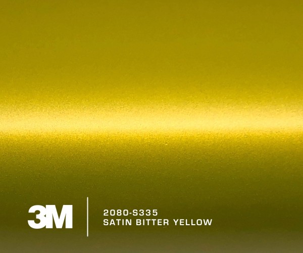 3M 2080-S335 Satin Bitter Yellow