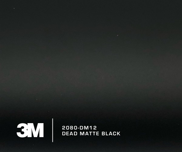3M 2080-DM12 Dead Matte Black