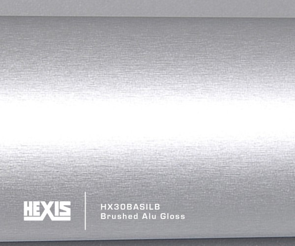 HEXIS® HX30BASILB Brushed Alu Gloss