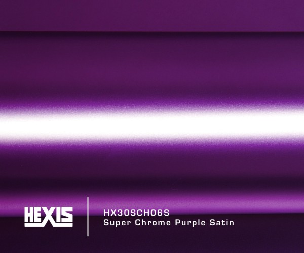 HEXIS® HX30SCH06S Super Chrome Purple Satin