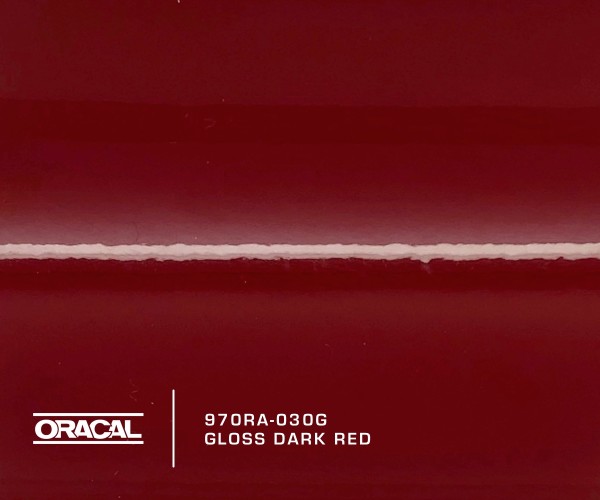 Oracal 970RA-030G Gloss Dark Red