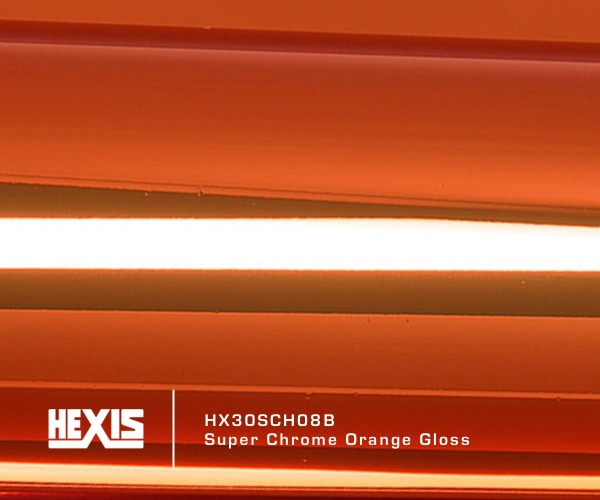 HEXIS® HX30SCH08B Super Chrome Orange Gloss