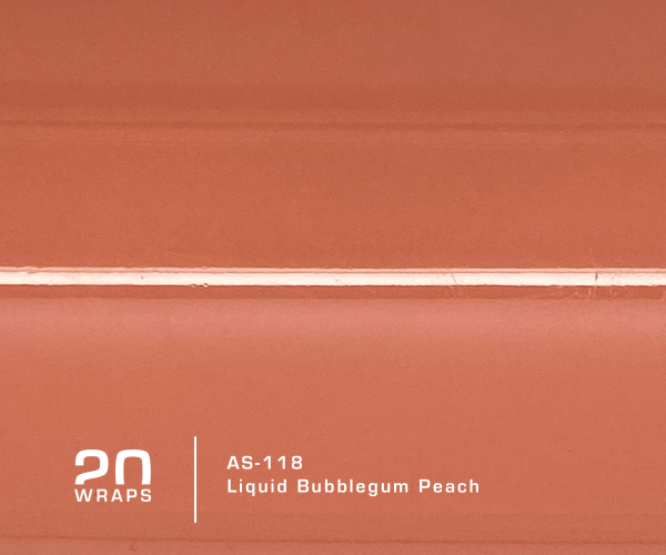 20 WRAPS AS-118 Liquid Bubblegum Peach