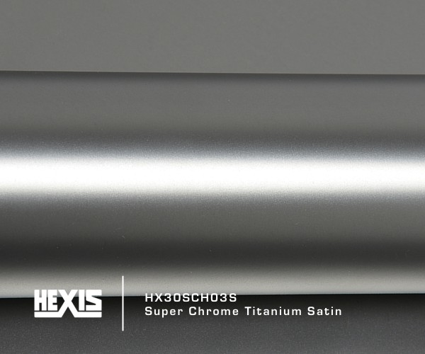 HEXIS® HX30SCH03S Super Chrome Titanium Satin