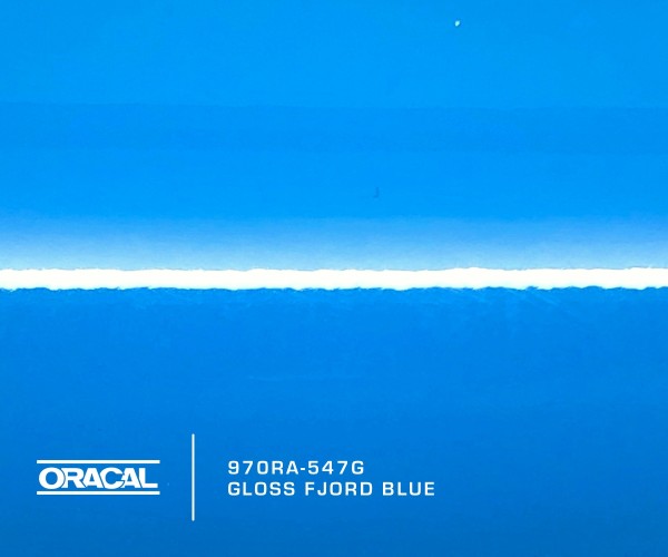 Oracal 970RA-547G Gloss Fjord Blue