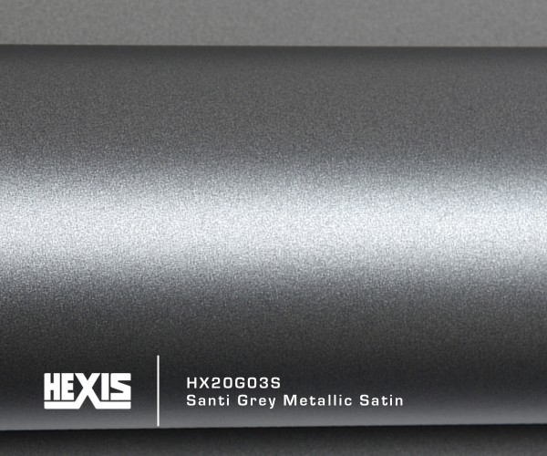 HEXIS® HX20G03S Santi Grey Metallic Satin