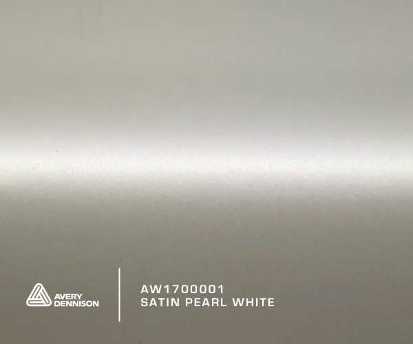 Avery Satin White Pearl