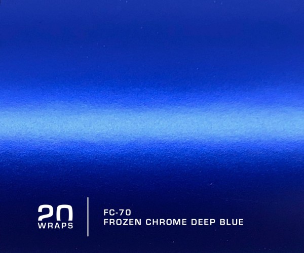 20WRAPS FC-70 Frozen Chrome Deep Blue