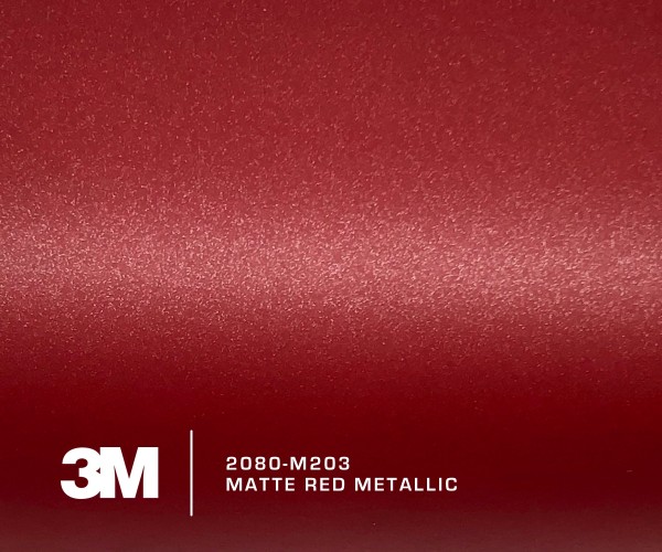 3M 2080-M203 Matte Red Metallic
