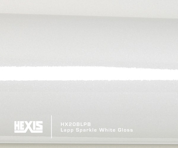 HEXIS® HX20BLPB Lapp Sparkle White Gloss