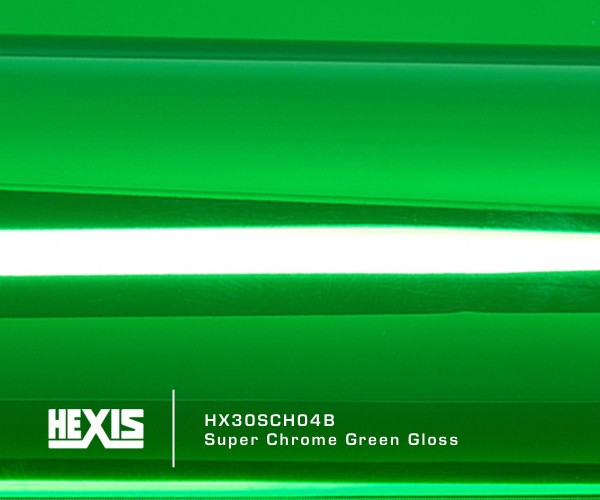 HEXIS® HX30SCH04B Super Chrome Green Gloss