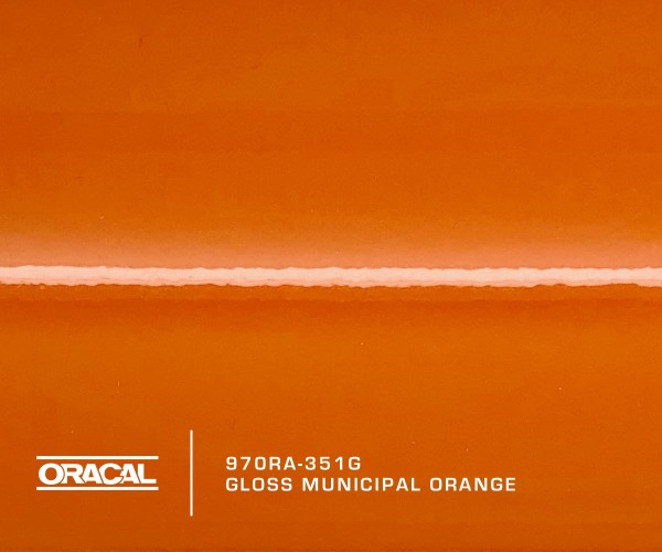 Oracal 970RA-351G Gloss Minicipal Orange
