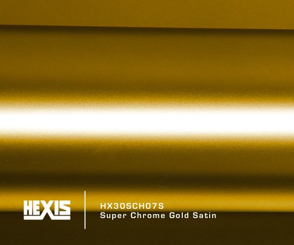 HEXIS® HX30SCH07S Super Chrome Gold Satin