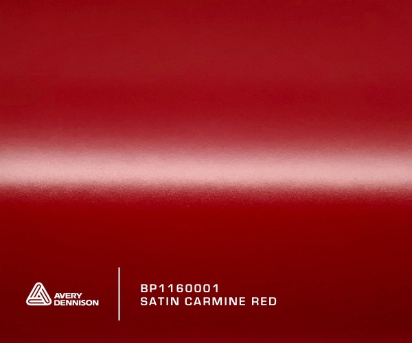 Avery Satin Carmine Red